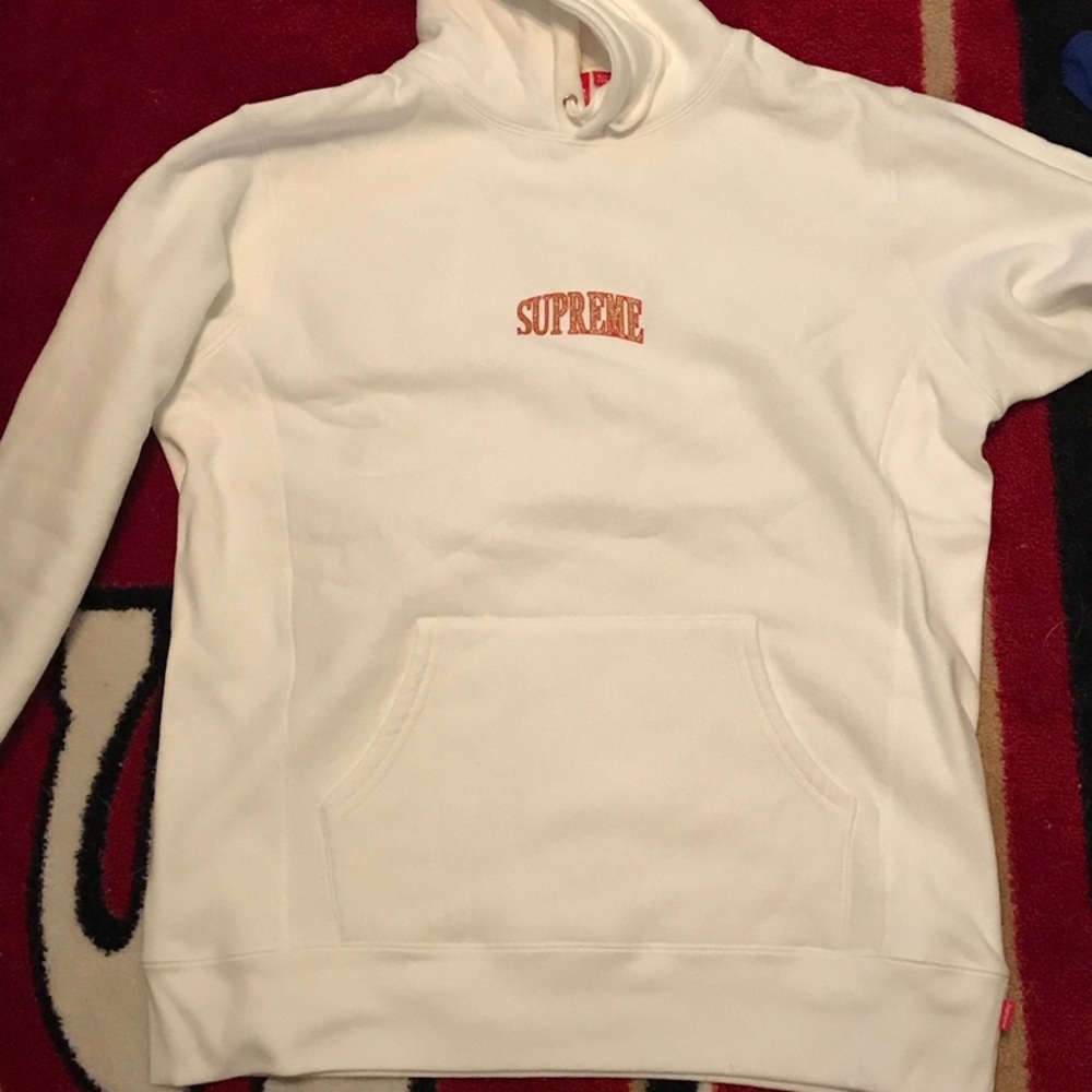 Supreme Glitter Arch Logo